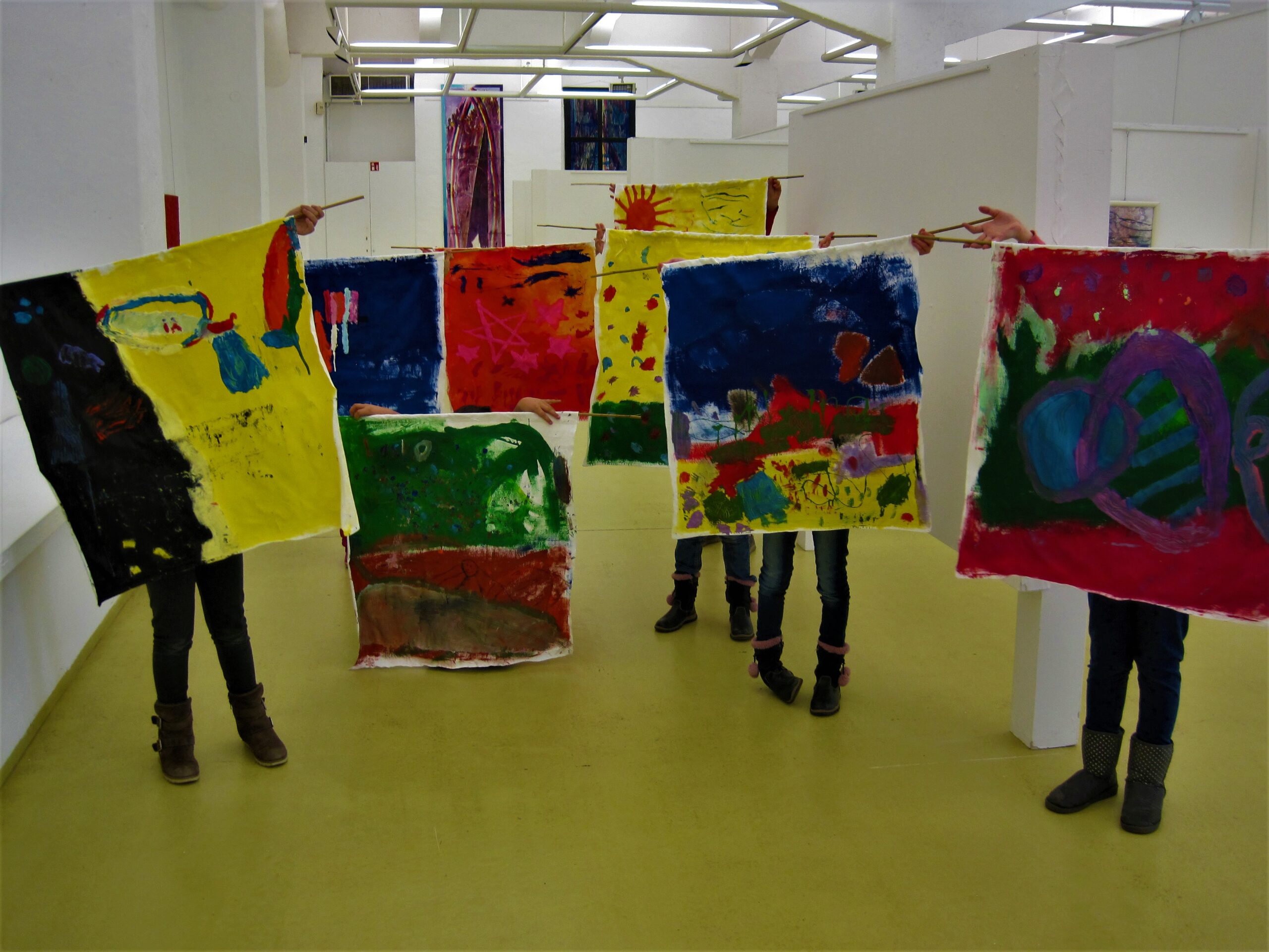 Keck-Kunst-Erlebnisführung mit Kreativ-Workshop für Kids